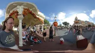 Main St. USA to Pirates of the Caribbean in vr 5K 360