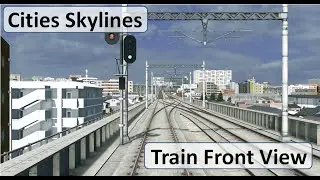京急蒲田駅の再現・前面展望編（Cities Skylines）