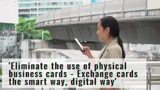 Save Trees save papers | FlopCard : Digital Cards and Networking