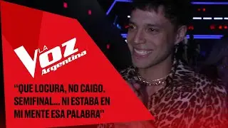 La emoción de Alan Lez al convertirse en semifinalista del Team Lali - La Voz Argentina 2025