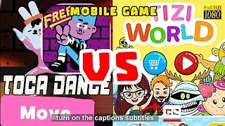 TOCA DANCE FREE vs TIZI WORLD | CC Captions