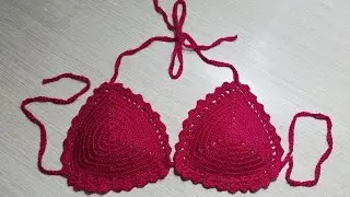 Biquine de Crochê (Parte de Cima)
