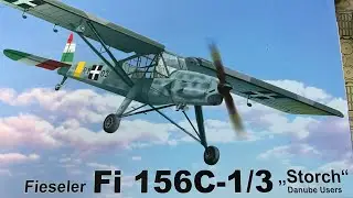 Building AZmodel 1/72 Fieseler Fi 156C-1/3 Storch