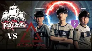 Rox Armada -vs- Ace Gaming - Vainglory 8 EA - Finals - Split 1 . Week 1 - Game 1