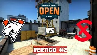 ГРУППА A. VIRTUS.PRO vs XSET. MAP-2 VERTIGO. DREAMHACK OPEN DECEMBER 2020