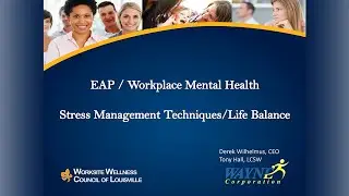 Wellness Conversation 11/19/20 - EAP & Mental Health
