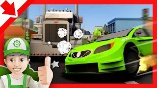 POMPIERI Cartoni animati italiano. Pompieri per bambini. Camion dei POMPIERI. Sam POMPIERI italiano.