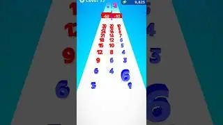 Number Master✨ #shorts #numberrun #kids #funnygamesforkids #satisfying #instrestinggame