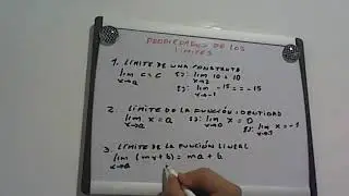 propiedades de los límites 1