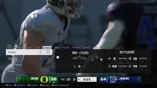 1 Oregon vs 13 Memphis