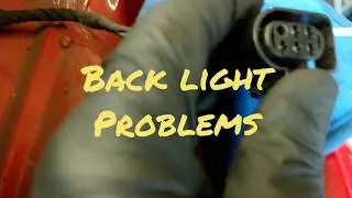 Audi A3 rear light problems (a bad ground)