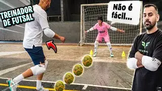 O MELHOR TREINO DE GOLEIRO DE FUTSAL PARA JOGAR A INTERCLASSE!
