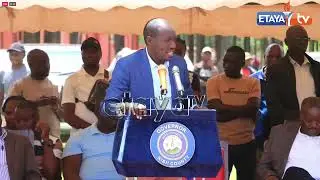 Governor Simba Arati assures residents of modernized ECDE classes with modern facilities