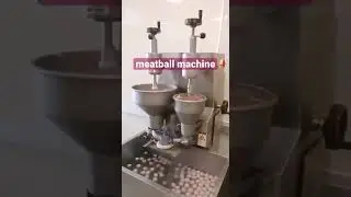 Meatball filling machine #foodmachine #foodmachinery #meatball#