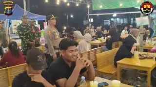 Patroli Gabungan Malam Tahun Baru Polsek Muara Bengkal