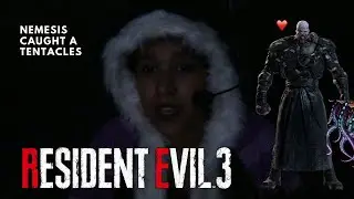 Resident Evil 3 Gameplay part 1| Kittyxdoll92| Nemesis caught a tentacle