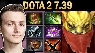 Bounty Hunter Gameplay Miracle with Butterfly and SNY - Dota 7.39