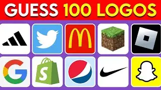 Guess the Logo in 10 Seconds | 10 Famous Logos | Logo Quiz 2023