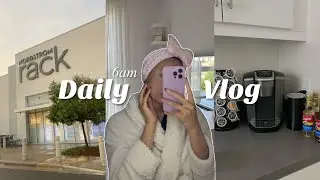 6AM Diaries 🌱 morning routine, positive mindset, shopping, self care!
