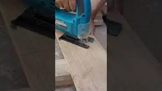 Makita Jigsaw under work #Demo  #Jamwalwoodenindustry #woodwork
