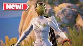 New NISHA Skin Gameplay in Fortnite | Chapter 5 Season 1 Battle Pass