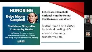 OMHA- Our Health to Hold: Minority Mental Health Awareness, FAHD