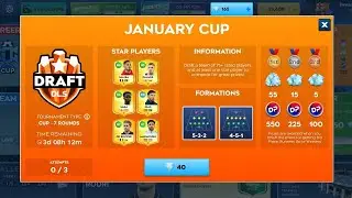 JANUARY CUP 2026.DLS 2026.#January Cup #Dls2026#Star Players #Draft#
