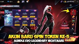 AKUN BARU MASIH BOT PUNYA BUNDLE EVO LEGENDARY TERBARU! EVENT FF WINTERLAND 2025