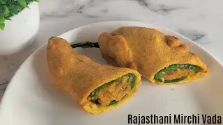 Mirchi Pakoda | Rajasthani Mirchi Vada | Stuffed Chillies Indian Style |