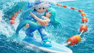 SALVANDO UMA PRINCESA NO ROBLOX! (swim t&ocirc; save princess)