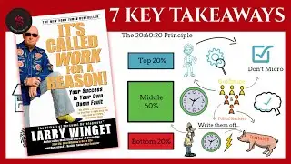 IT'S CALLED WORK FOR A REASON SUMMARY (BY LARRY WINGET)