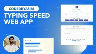 Typing Speed Master Pro - Advanced Typing Test Web App (HTML, CSS, JavaScript)