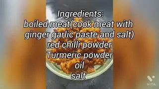 quick and easy mutton dish