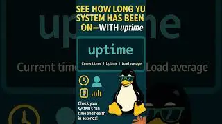 See How Long Your System Has Been On&mdash;With uptime! (Linux Quick Check) ⏱️🖥️