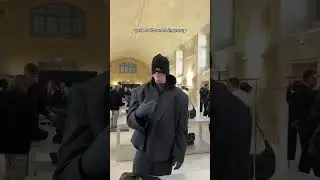 Balenciaga прозрачная шапка зима 24 #parisfashionweek #fashion #beanie #mensfashion #balenciaga
