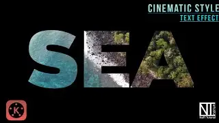 Cinematic Style Video Text Effect in Kinemaster