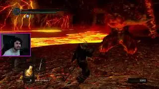 On tape du boss en parlant de dofus ici ! Dark souls Remastered !