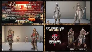 For Honor: Y7S3 Deceit TU 2 Schedule Armor Variations, New Highlander Armor Set REACTION!!! 10/19/23