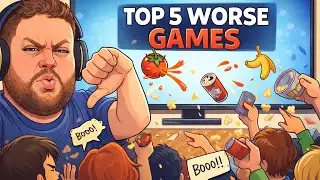 My TOP 5 Least Favorite Games of All Time (Controversial Takes!)