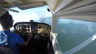 Put In Bay Airport (3W2), OH, RWY3 Landing in Cessna 172