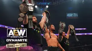 Посмотрите, кто пришёл на помощь чемпиону TNT Уордлоу | AEW Dynamite: Quake by the Lake, 10 авгус...