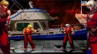 Mugen - Ken Masters vs. Violent Ken - 肯 vs.洗腦肯