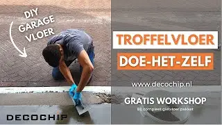 Troffelvloer Aanbrengen - Garage Dorpel Maken Voor Epoxy Gietvloer - Doe Het Zelf