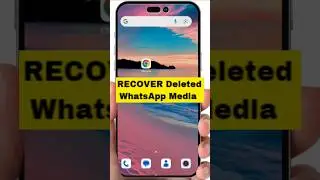 RECOVER Deleted WhatsApp Media in SECONDS with THIS Trick!