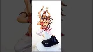 tandav look mahakal making with clay🙏#art #artist #shorts #ytshorts #mahadev #mahadevstatus #mahakal