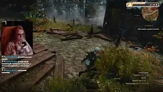 WITCHER III с чатом | slow-run, на смерть!