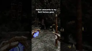 Catacombs in my dark fantasy game #indiegame #gamedev #rpg #medieval #unrealengine