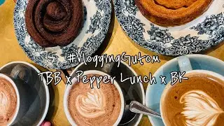 #ZANIE | #VloggingGutom series | Tiong Bahru Bakery | Pepper Lunch | Burger King | Waterway Point |