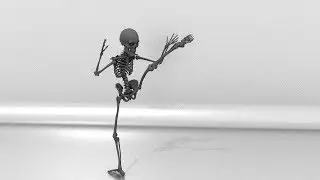 как сделать скелет в Autodesk Maya
