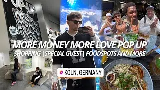 Der MORE MONEY MORE LOVE POP UP WAR CRAZY Köln Vlog 🛍️🎥 + VERLOSUNG !? 😳 | Leon